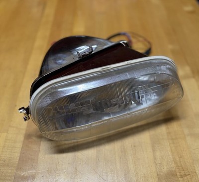 Valeo 068931 NOS Jaguar XJS Left H4 Headlight 1992-1996 Oval Made Belgium Box