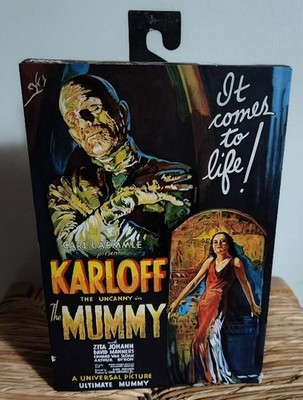 Karloff The Uncanny In The Mummy Universal Studios NECA Actionfigur NEU Neu in OVP