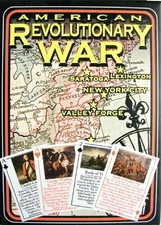 The American Revolutionary War Souvenir Playing Cards