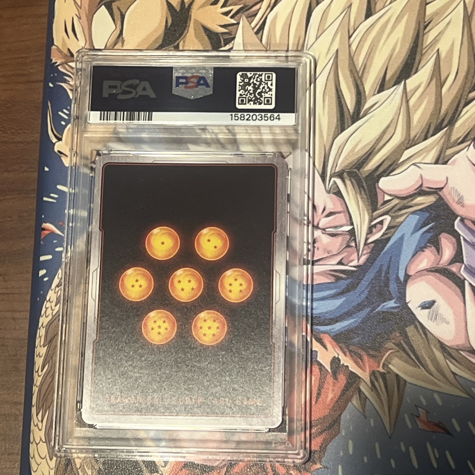 Dragon Ball Super Card Game SS Son Goku, Pride of the Saiyans PSA 10 view 2