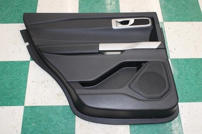 20-24 Explorer Black Leather Rear Left LR Interior Door Trim Panel Factory OEM