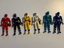 Bandai Power Rangers Vintage Alien Ranger Figures, Full Set Of 6