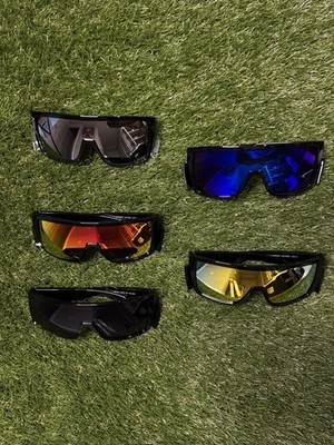 Bomber style z87 safety glasses(mirrored)