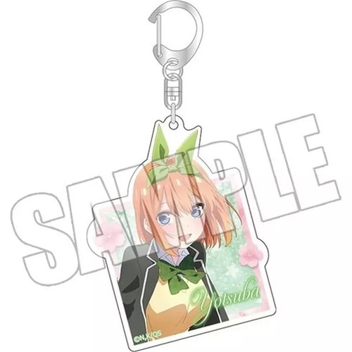 Keychain Yotsuba Nakano Acrylic Five Memories Sakura Saku Kyaratto Kuji 5Th Anni