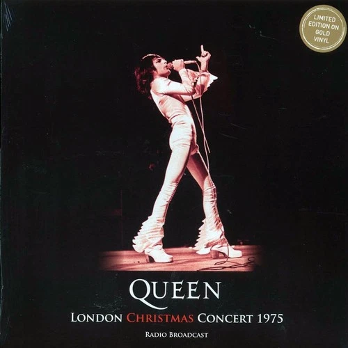 Queen - London Christmas Concert 1975 Gold Vinyl LP Limited Edition