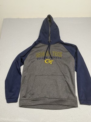 Campus Drive Georgia Tech Men's Athletic Pullover Track Jacket Hoodie XL