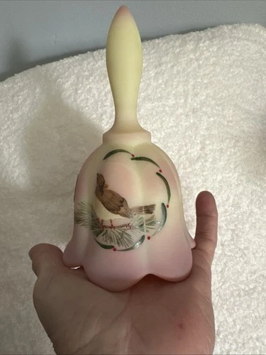 fenton hand painted Bell 2004