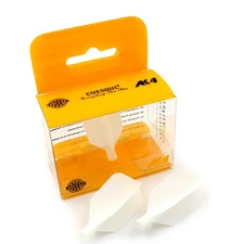 CUESOUL TERO AK4 Dart Flights Slim Shape,Set of 3 pcs-White