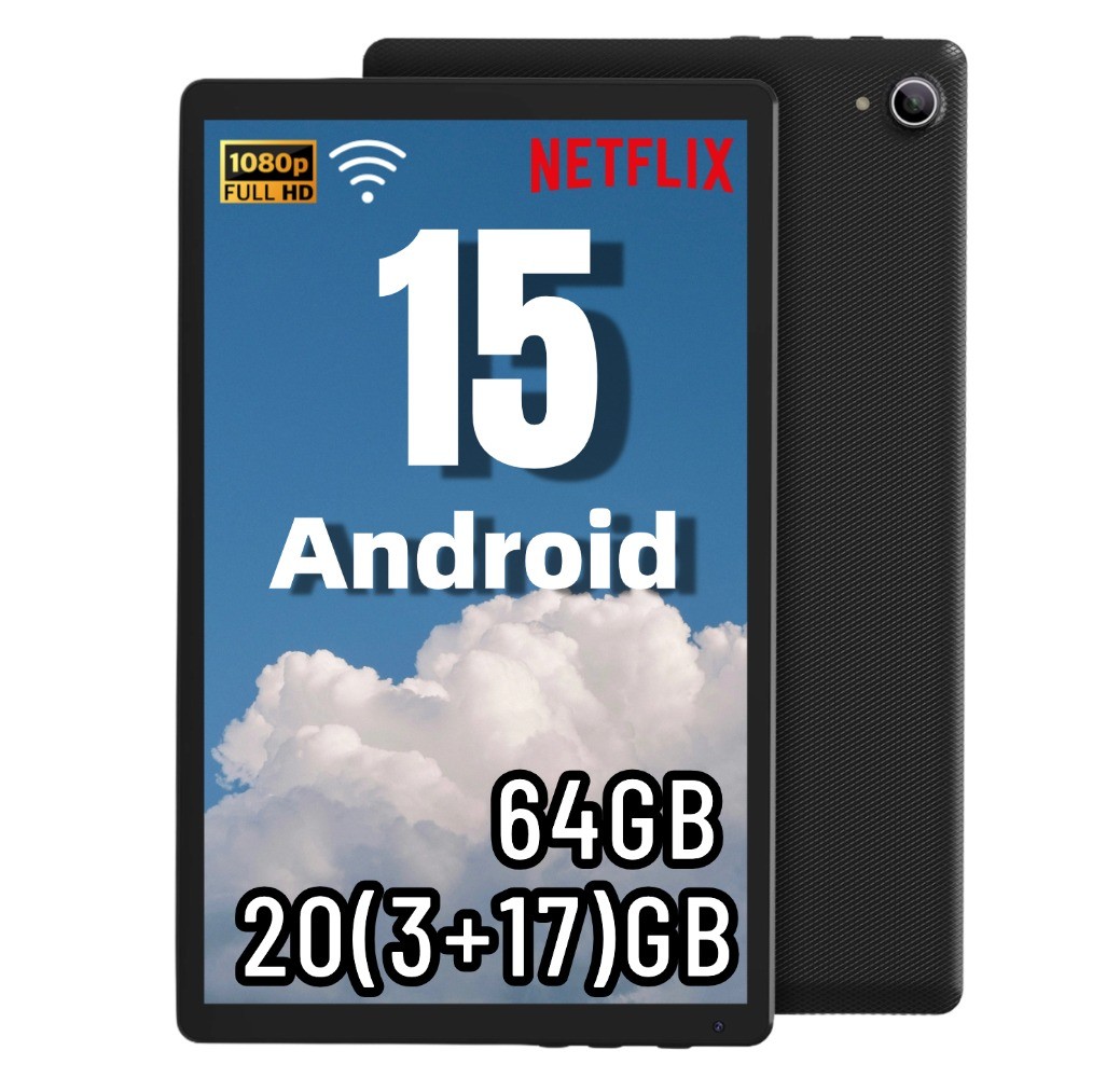 Mothers Day Sale 10.1 inch Android 15 Tablet 20GB RAM 64GB R