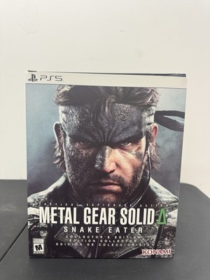 PS5 Metal Gear Solid Delta Snake Eater Collector's Edition*SEALED*