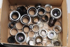 ZEISS LENS PARTS ASSORTED VINTAGE SONNAR PLANAR CONTAX CONTAFLEX LENS PARTS