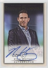 2021 Upper Deck Goodwin Champions Auto Ryan Whitney #A-RW Auto 0s1o