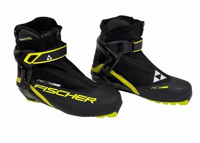 Fischer RC3 COMBI  Ski Boots EU Size  41 Skate Nordic Cross Country Black/Neon