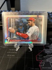 Trae Turner 2025 Topps Chrome Image Variation SP #208 Phillies