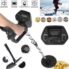 LCD Metal Detectors Waterproof Gold Digger Deep Sensitive Hunter Coil Searcher