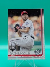 2019 Topps Max Scherzer #344 150 Years Washington Nationals