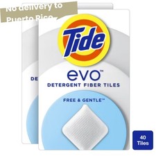 Tide Evo Free & Gentle Laundry Detergent Tile...