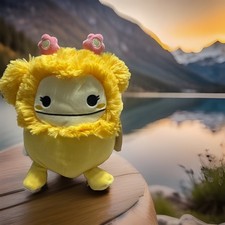NEW Squishmallows 8  Inch Nomi the Yellow Bigfoot w/ Floral Headband EASTER 2026