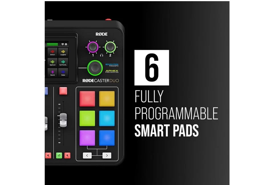 RØDECaster Duo Integrated Audio Production Studio – Mint Condition (Open Box) - Image 3 of 4