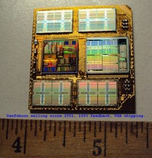 ROSS 1996 SPARC CPU  Cache Controller and 4 Cache Chips on Aluminum Substrate
