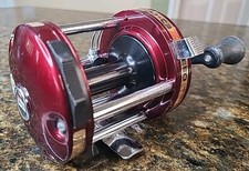 Abu Garcia Ambassadeur 6500 C3 Reel Right Hand 2001 Maroon/Brown EUC