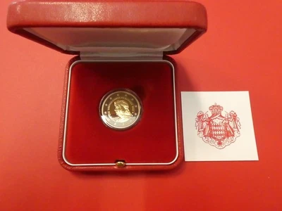 Monaco, 2 Euro, Lucien Grimaldi, 2012, PP, in Box, original - Bild 1 von 4