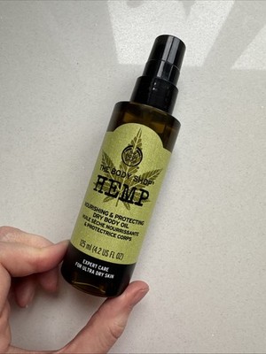 The Body Shop - HANF Hydrating & Protecting Shower Oil 250ml - ULTRA DRY SKIN 