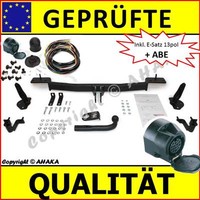Ahk & ES13 FüR Bmw 5Er 5-Er Touring E39 Bj 97-04 AnhäNgerkupplung Komplett Neu