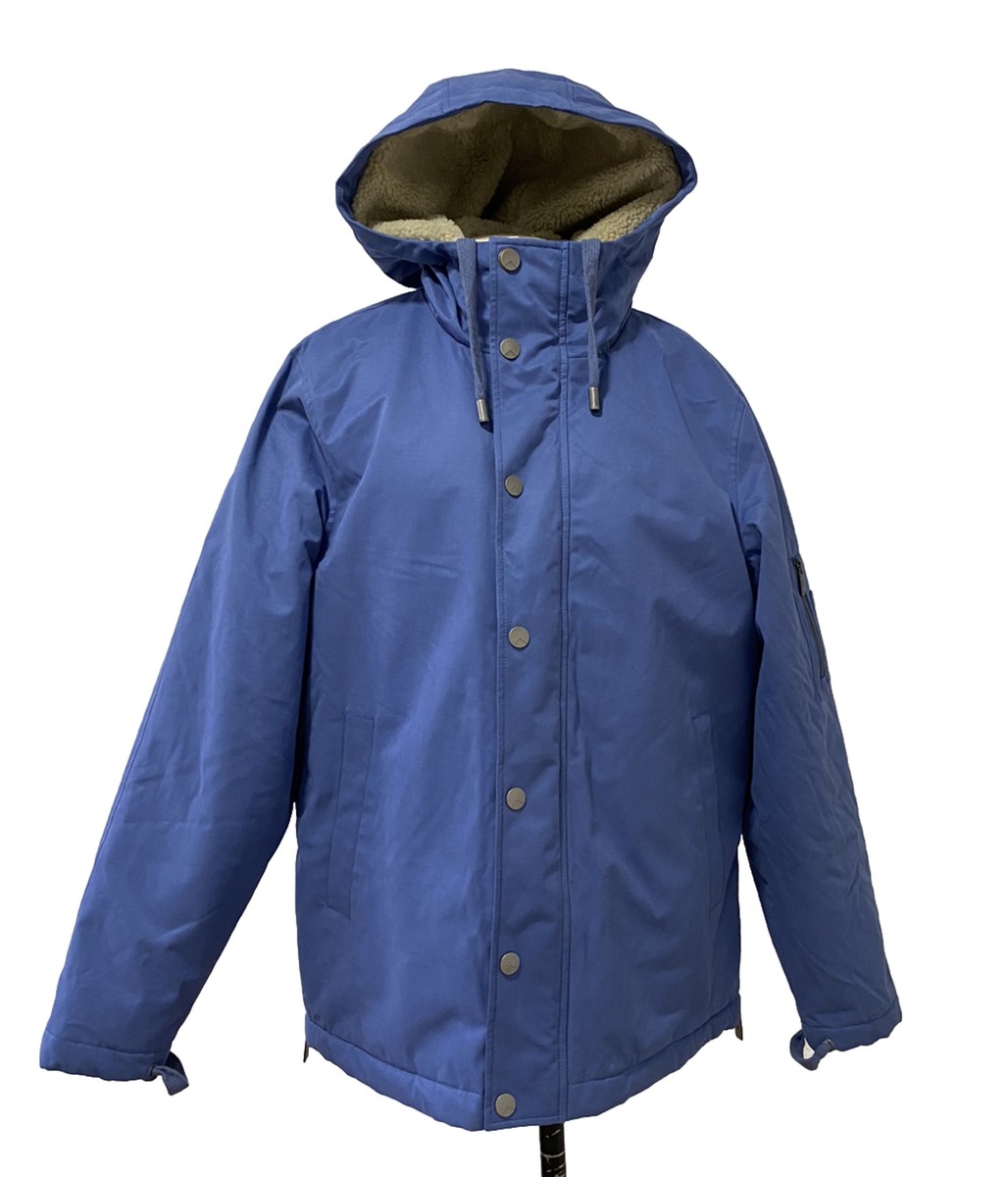 PARKA LONDON Ascent Washed Blue Quilted Primaloft Men’s Military Jacket  Coat M