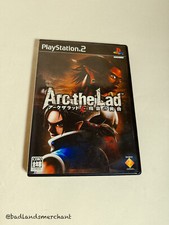 Arc the Lad: Twilight of Spirits Seirei no Tasogare PlayStation 2 PS2 Japan