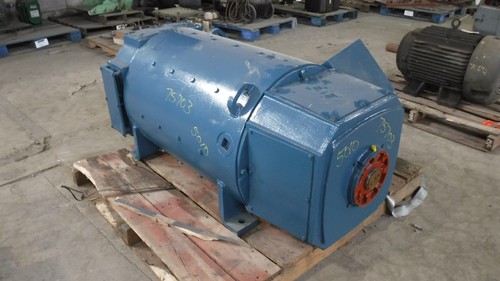 250 HP DC General Electric Motor, 1150 RPM, 5010AY Frame, DPFV, 500 V EOK - Picture 2 of 3