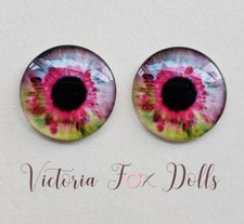 Blythe Doll Eyechips Realistic Glass Eye Chips 14mm Custom Furby Ooak Blythe Bjd