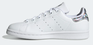 adidas stan smith white silver