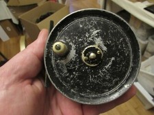 V good vintage youngs pattern no.5 alex martin red agate trout fishing reel 3.5"