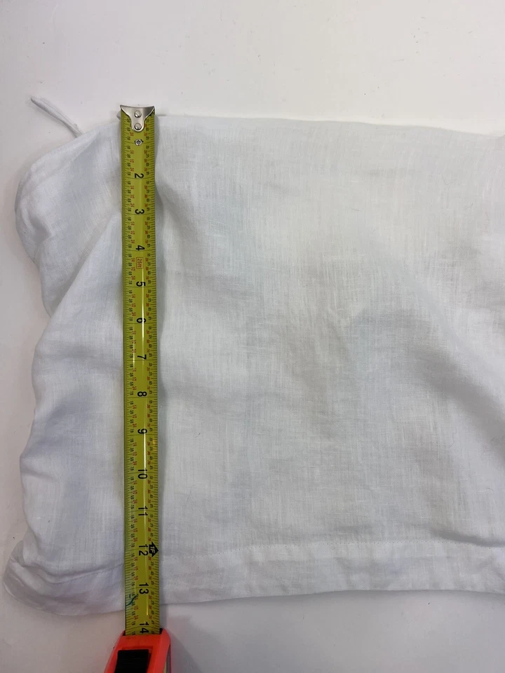 Top corto H&M para mujer talla L blanco correas de espagueti espalda elástica Foto 3 de 4