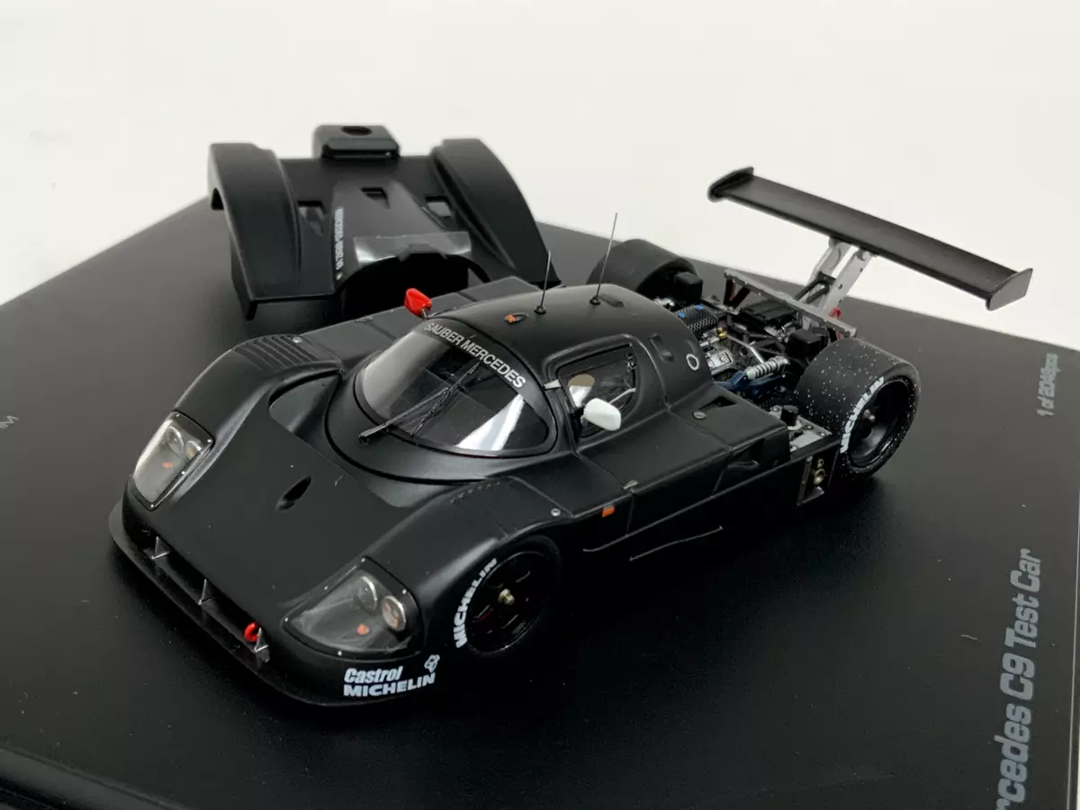 1/43 Hpi.racing Mercedes Benz Sauber C9 Test Car in Black 993 CF210