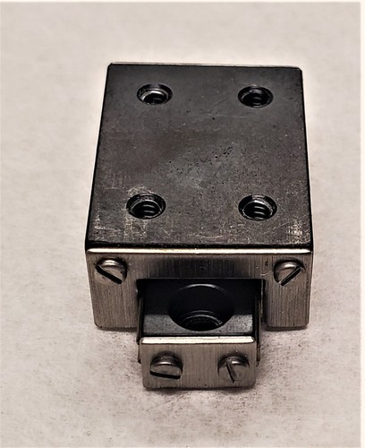 DEL-TRON RE-1 CROSSED ROLLER LINEAR SLIDE BALL ROLLER RAIL 1" TRAVEL - Picture 2 of 5