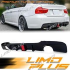 <!--F#f_0-->Gloss Black F1 Style For 2005-2012 BMW E90 325i 328i M Sport Rear Diffuser Lip<!--F/-->