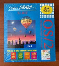 CORELDRAW!2.5 32BIT cd rom ancora sigillato