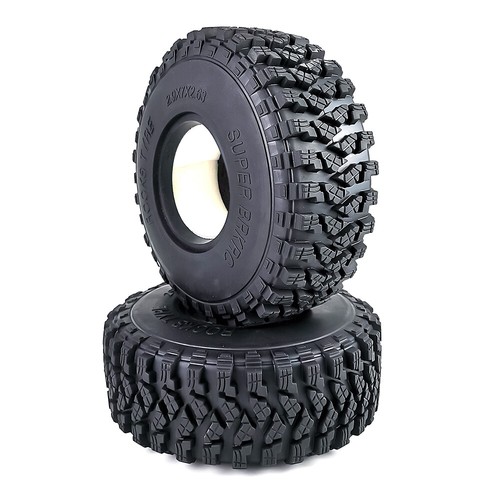 2.9" Wheel Hub Rim Tires Set 52.5mm for 1/6 Axial SCX6 AXI05000 RC Crawler Car - Picture 16 of 30