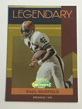 Paul Warfield 2007 Legendary Contenders Gold #LC-14 /250 Cleveland Browns
