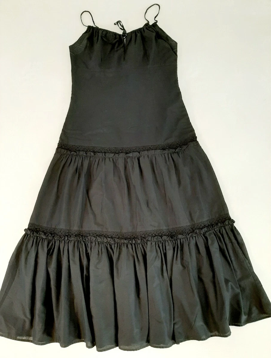 Vestito nero shop benetton