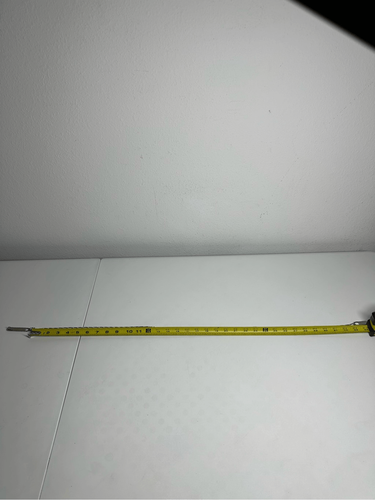 Vintage Calvin Klein Silver Tone Geometric Chain Belt One size Logo 33” *Notes - Picture 4 of 8