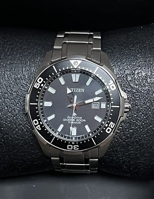 Citizen E168 Promaster Titanium Diver Luminous Eco-Drive 44mm