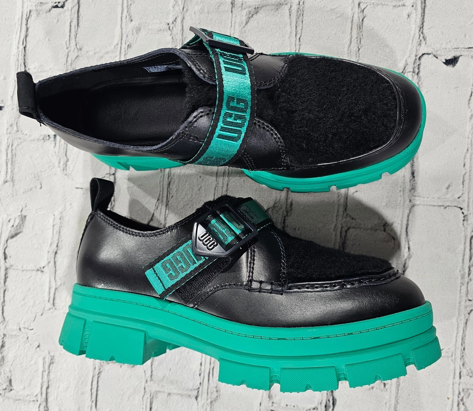 Mocassini impermeabili Ugg Ashton verde smeraldo DONNA TAGLIA 6