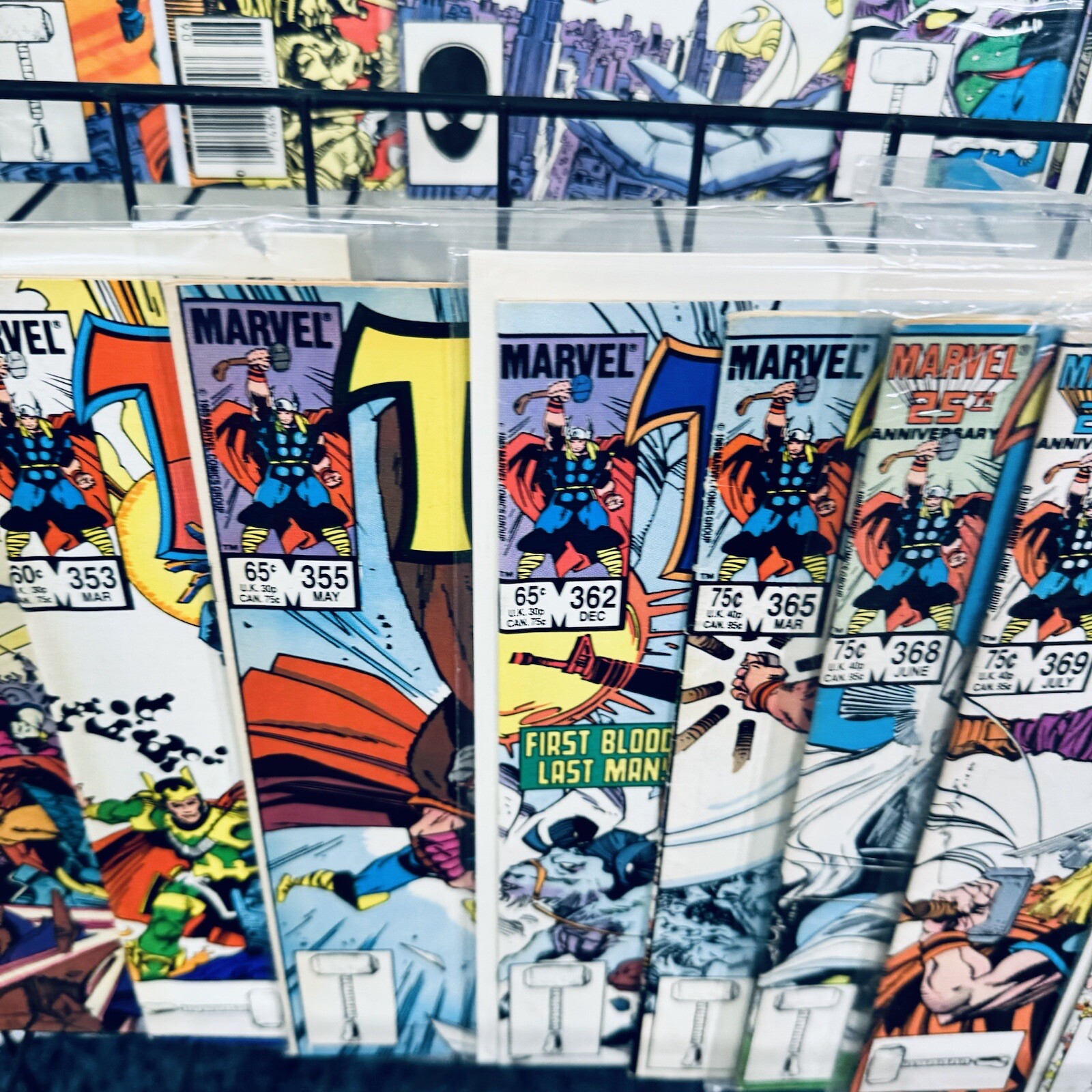 Thor 340349 351353 355 362 365 368369 373 Lot Beta Ray Bill Malekith