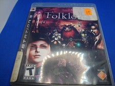 FOLKLORE PS3 SONY PLAYSTATION 3 COMPLETE CIB WORKS GREAT!!! Like Ne* Disc/manual