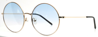 LINEA ROMA LR3701 C3 Gold Womens Round Gradient Sunglasses 54-17-140 B:53