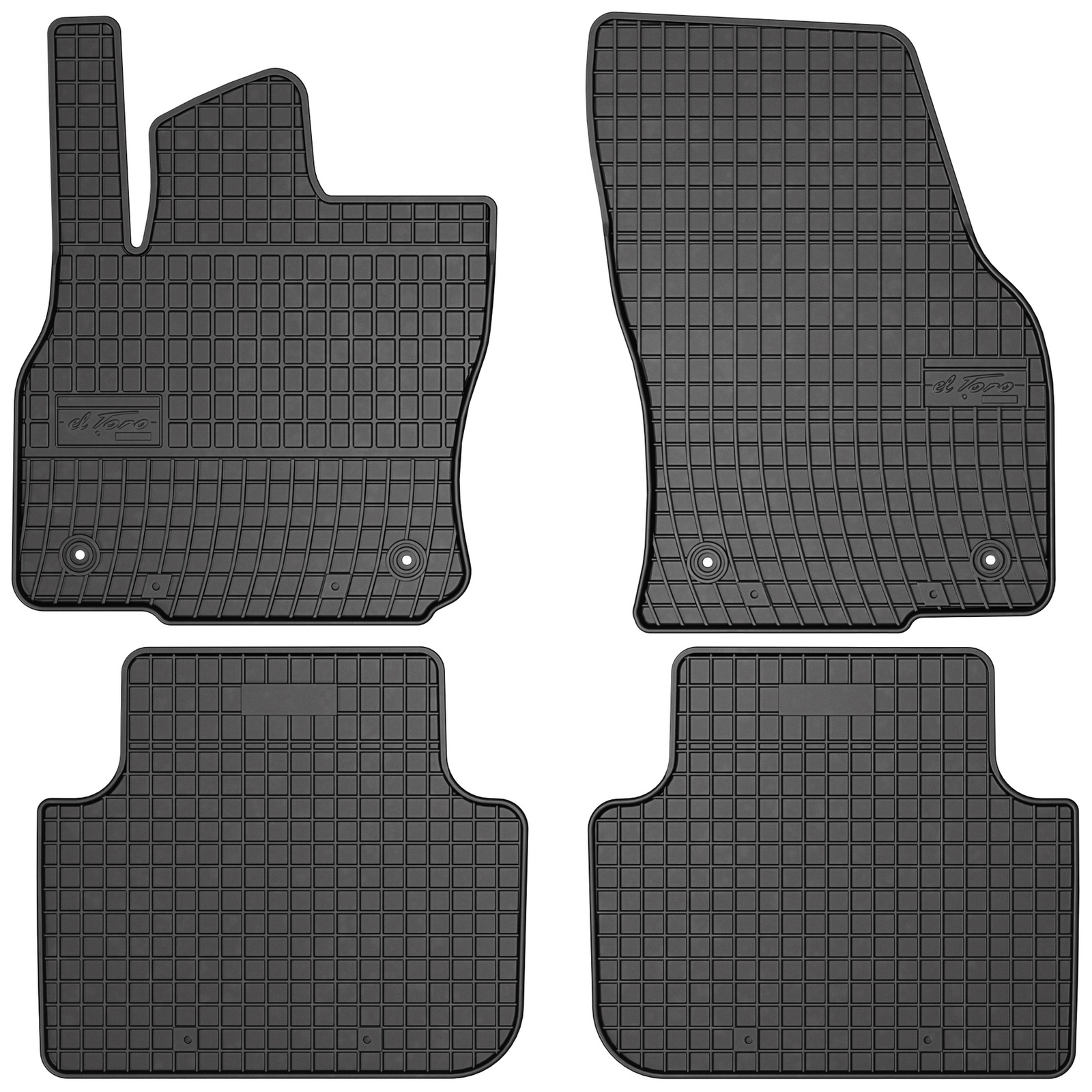 Tapis de sol caoutchouc Audi Q3 Sportback 2019-2026 Frogum