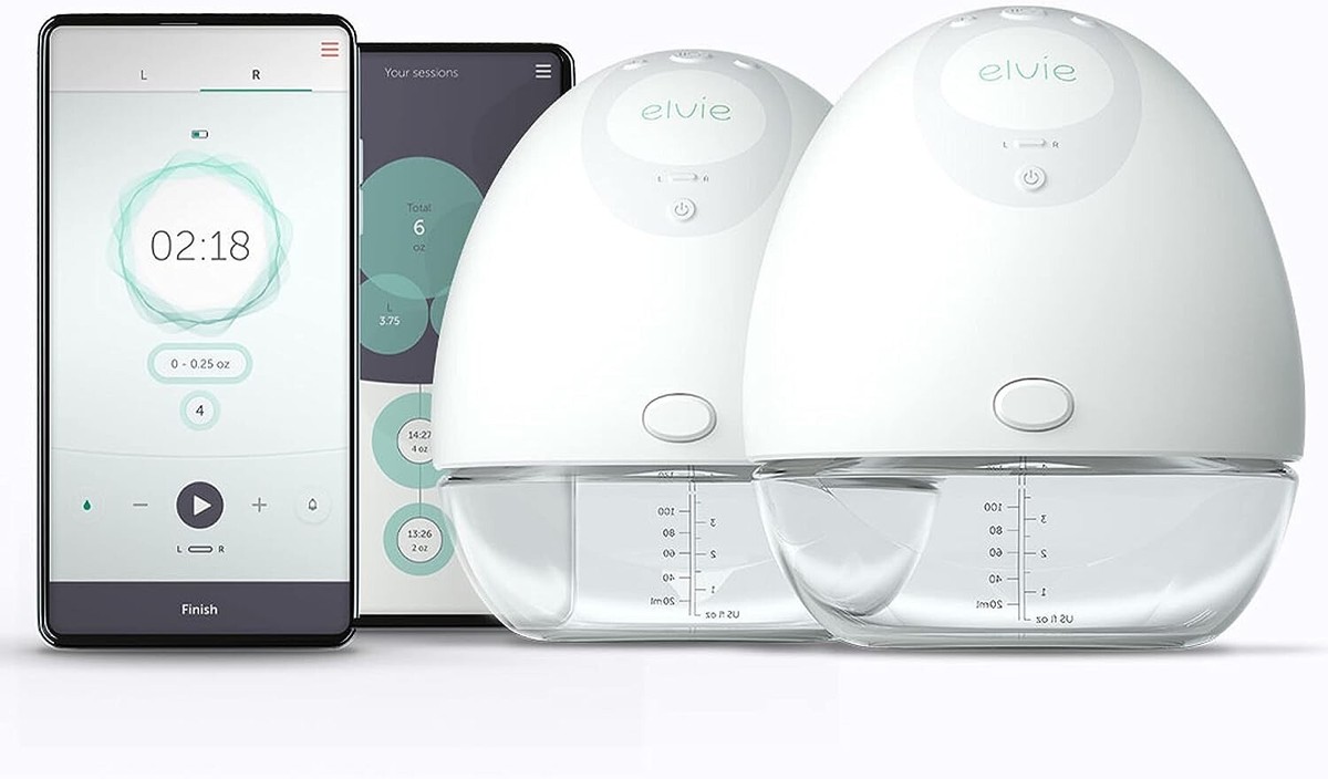 Elvie Hands-Free Wearable Ultra-Quiet Double Breast Pump NEW